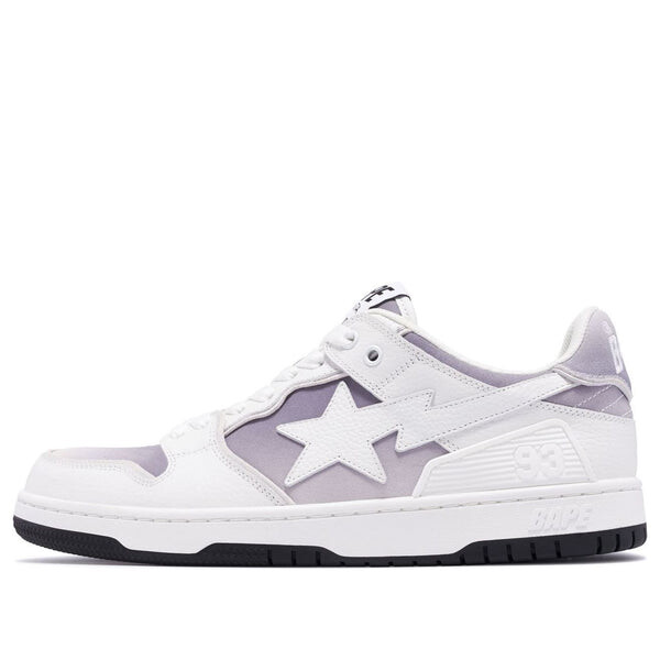 

Кроссовки sk8 sta #4 'white purple' A Bathing Ape, белый