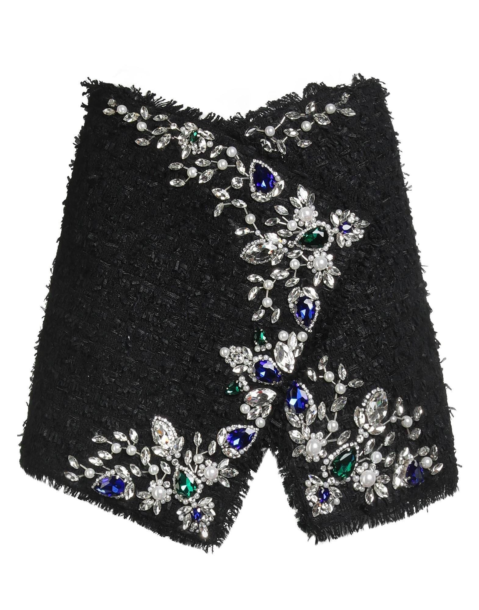 

Мини-юбка Balmain, черный