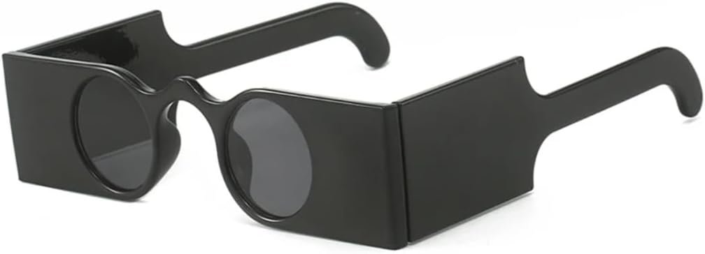 

Ретро уникальные женские солнцезащитные очки, модные, с маленькими круглыми линзами, защита от УФ-излучения UV400, широкие дужки, леопардовый принт UUPTTPL, Black Gray