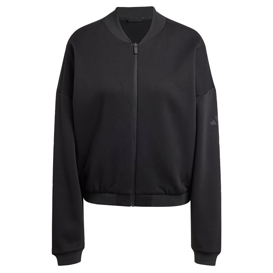 

Спортивная толстовка с капюшоном на молнии ADIDAS SPORTSWEAR Essentials, черный
