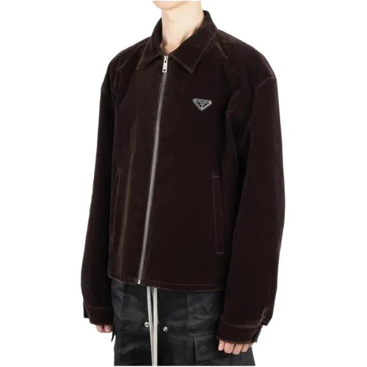 Куртка мужская Brown PRADA — фото 3