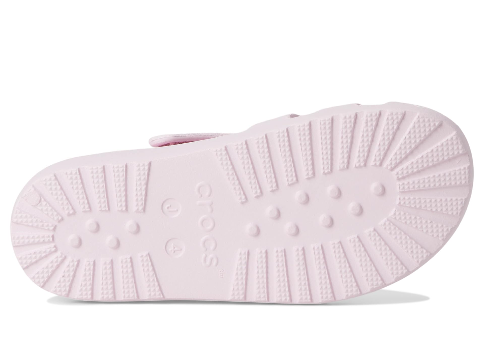 Туфли Crocs Kids Classic Fisherman Sandals, цвет Pink Milk — фото 3
