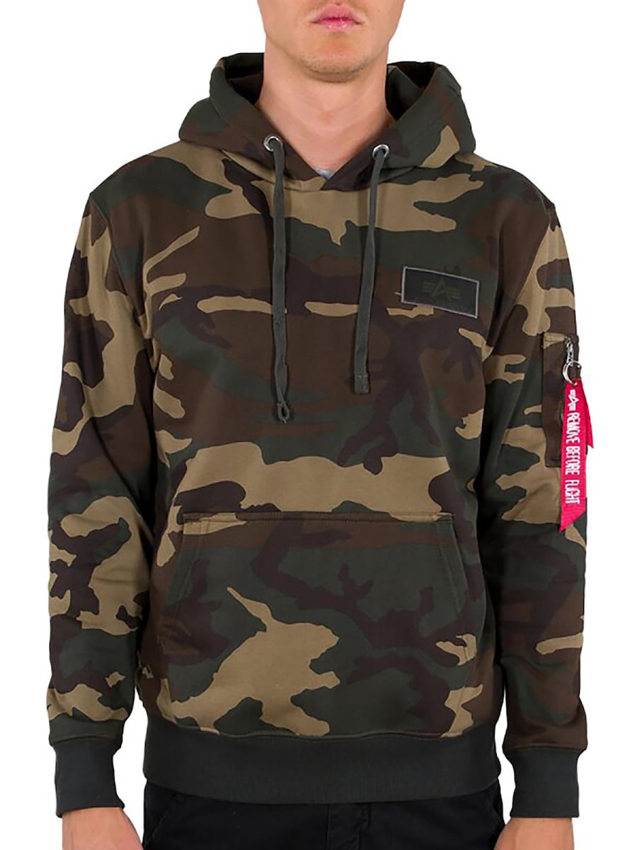 

Толстовка ALPHA INDUSTRIES, Khaki/Fir