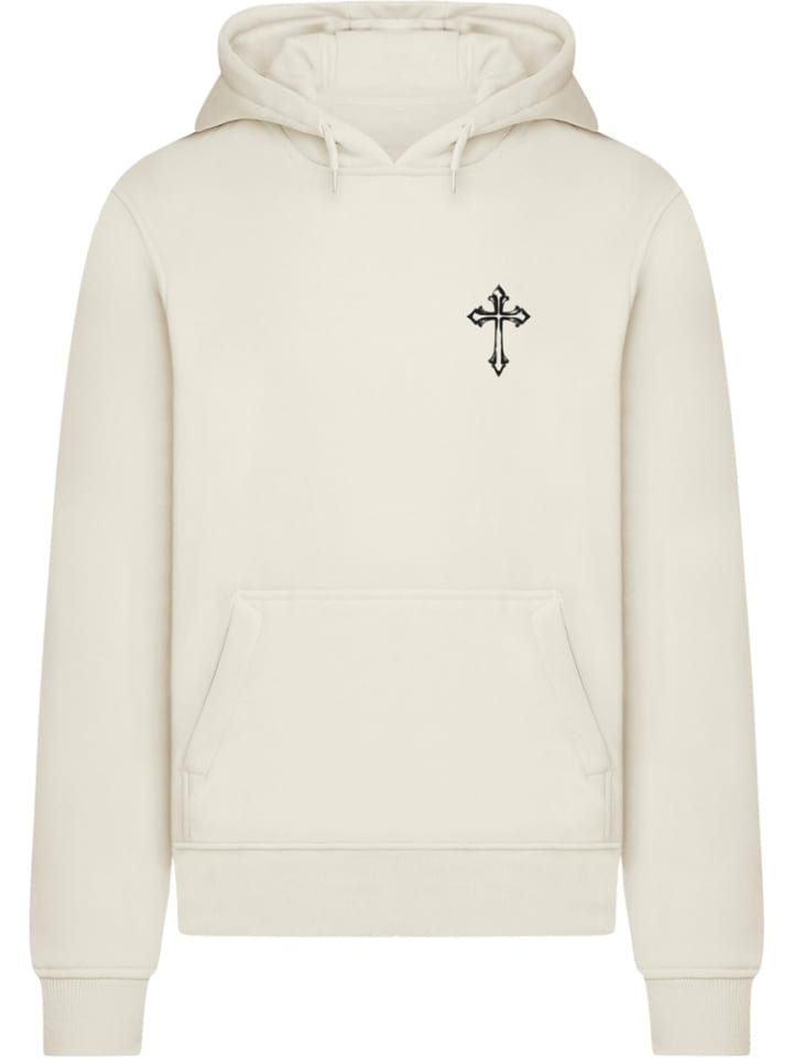 

Толстовка Holy Cross Hoody белого цвета Mister Tee