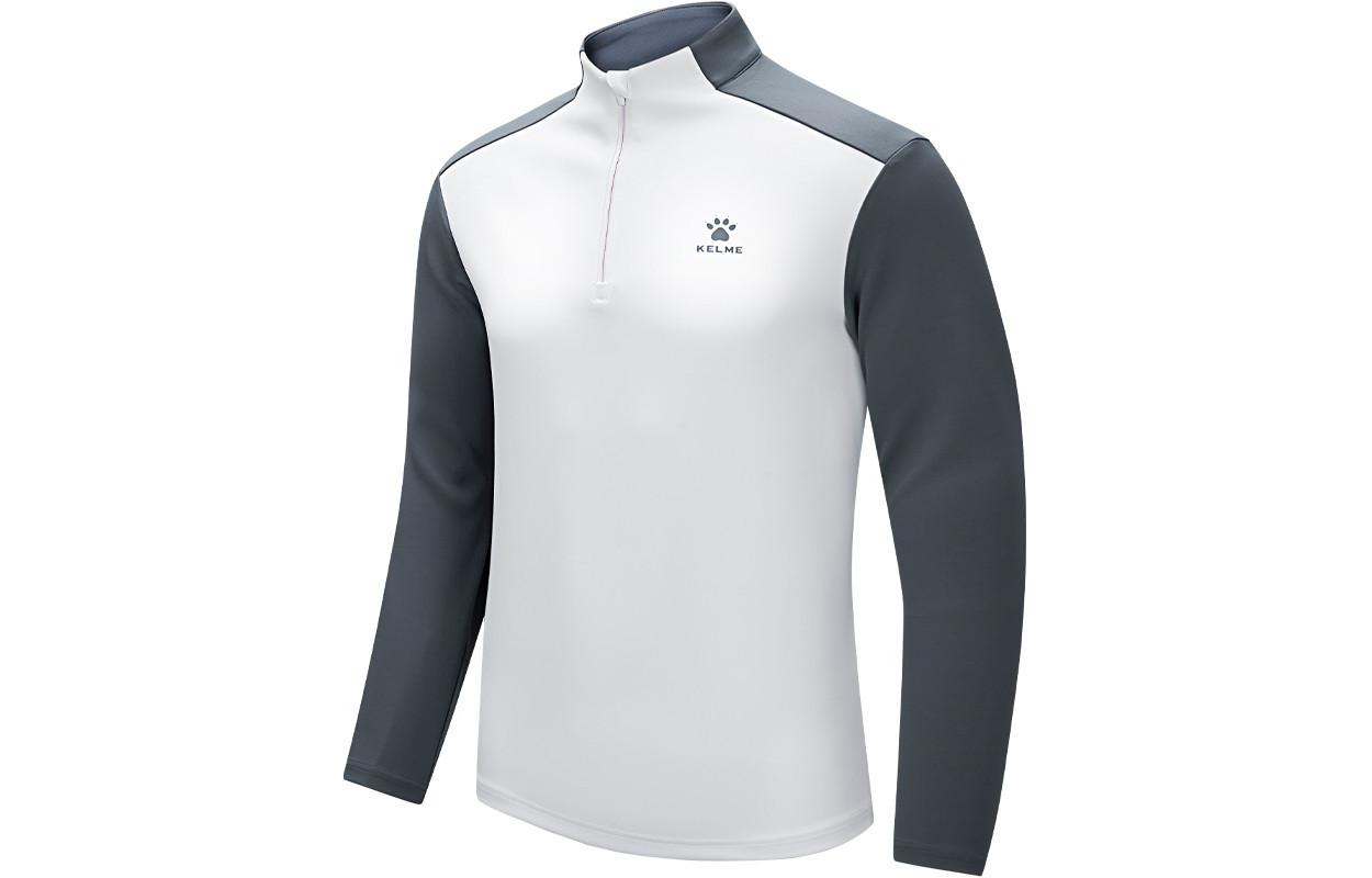 

Толстовка мужская KELME, White Iron Gray
