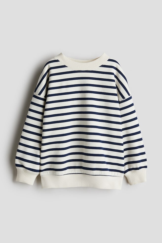 

Толстовка оверсайз с круглым вырезом H&M, мультиколор