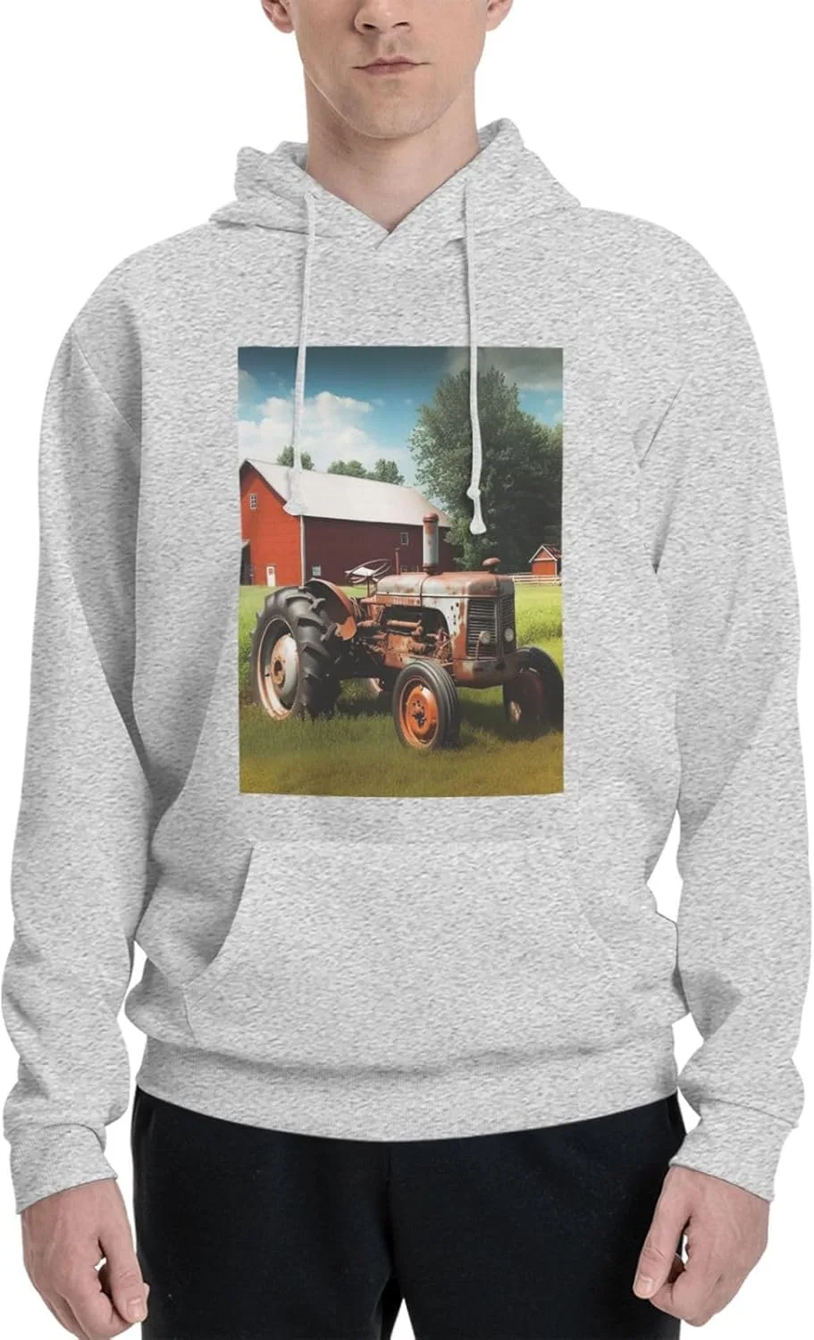 

Мужская флисовая толстовка с капюшоном Farm Tractor LKWSCGHM