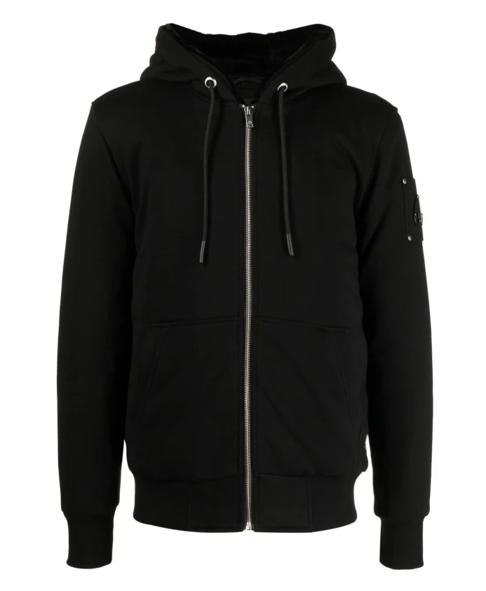 

Классическая куртка-худи с изображением кролика Moose Knuckles, черный