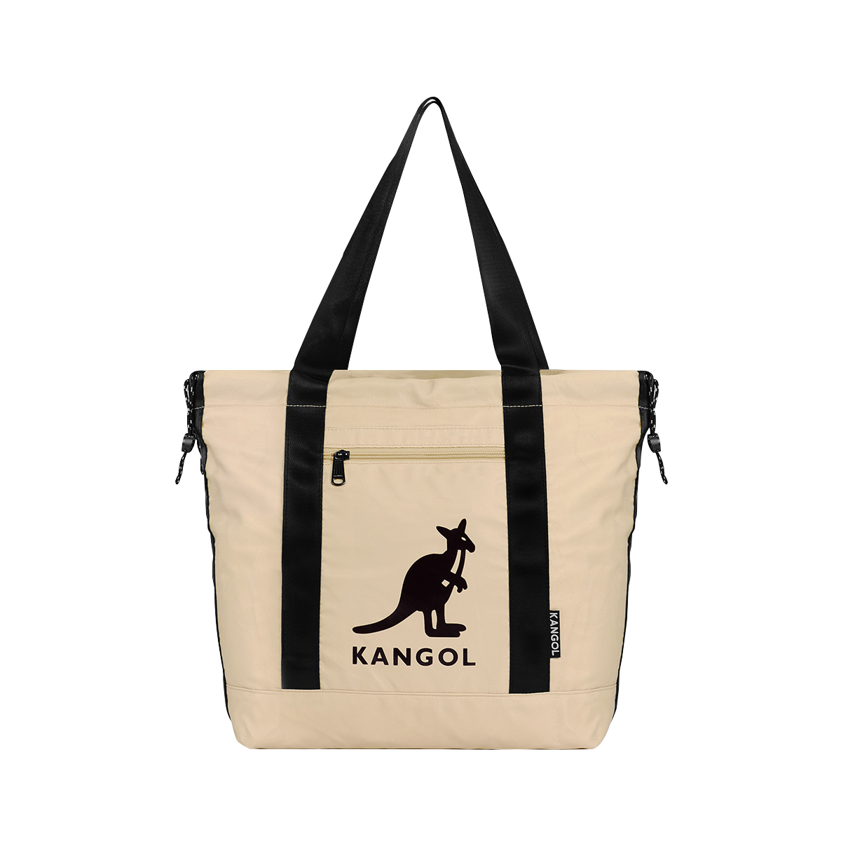 

Сумка-шоппер из нейлона, хозяйственная сумка, городской рюкзак, дамская сумочка, плечевая сумка унисекс цвета хаки/черный KANGOL