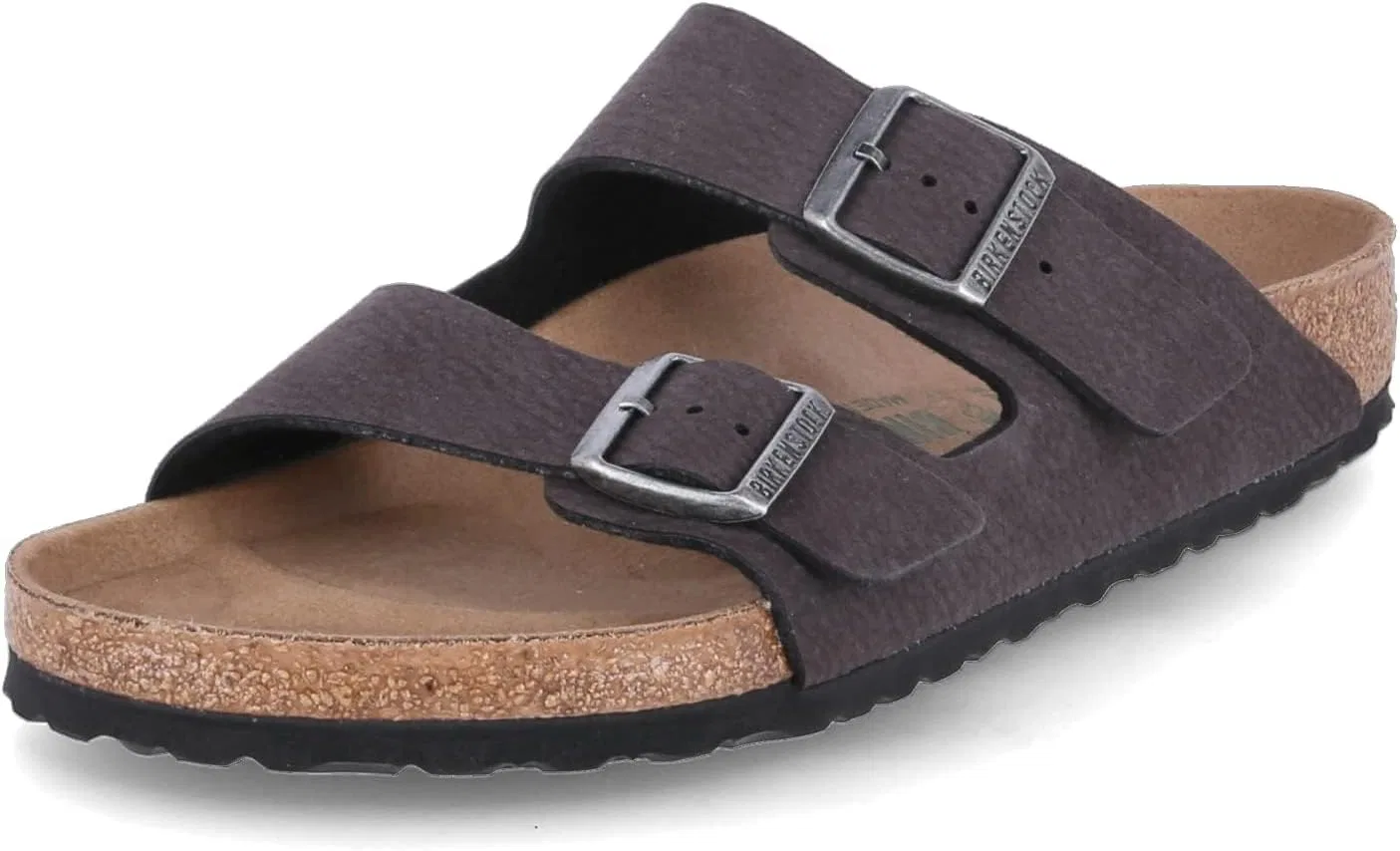 Классические мюли унисекс Birkenstock Arizona Birko-Flor для взрослых, Black