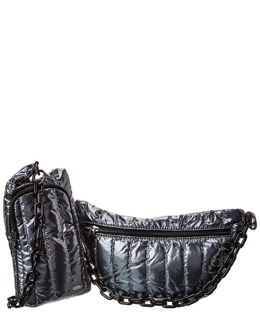 

Ahdorned бутылка для воды Roxy и сумка-слинг Reese, Pewter