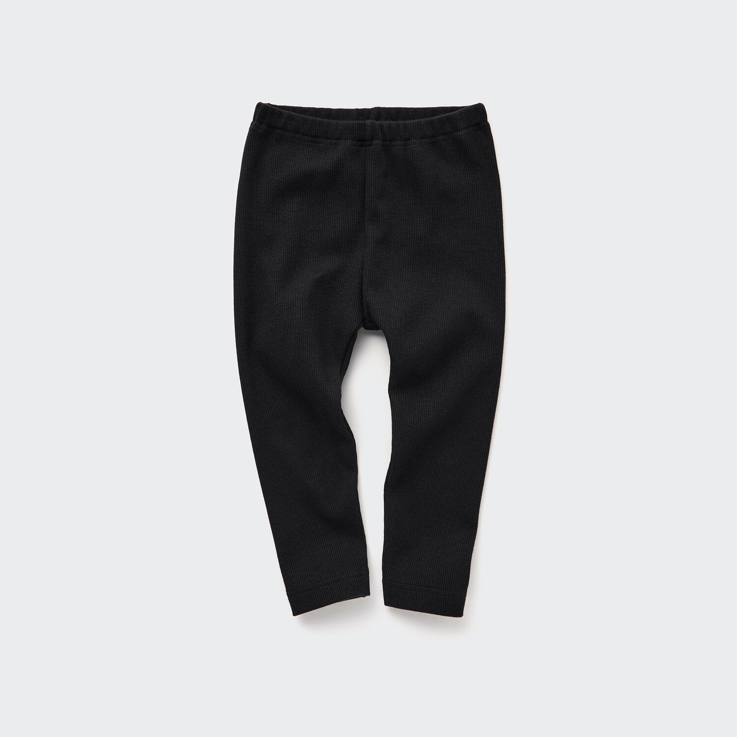 

Леггинсы UNIQLO в рубчик стандартного кроя, черный