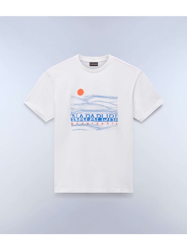 

Футболка S-Buti Ss белого цвета Napapijri