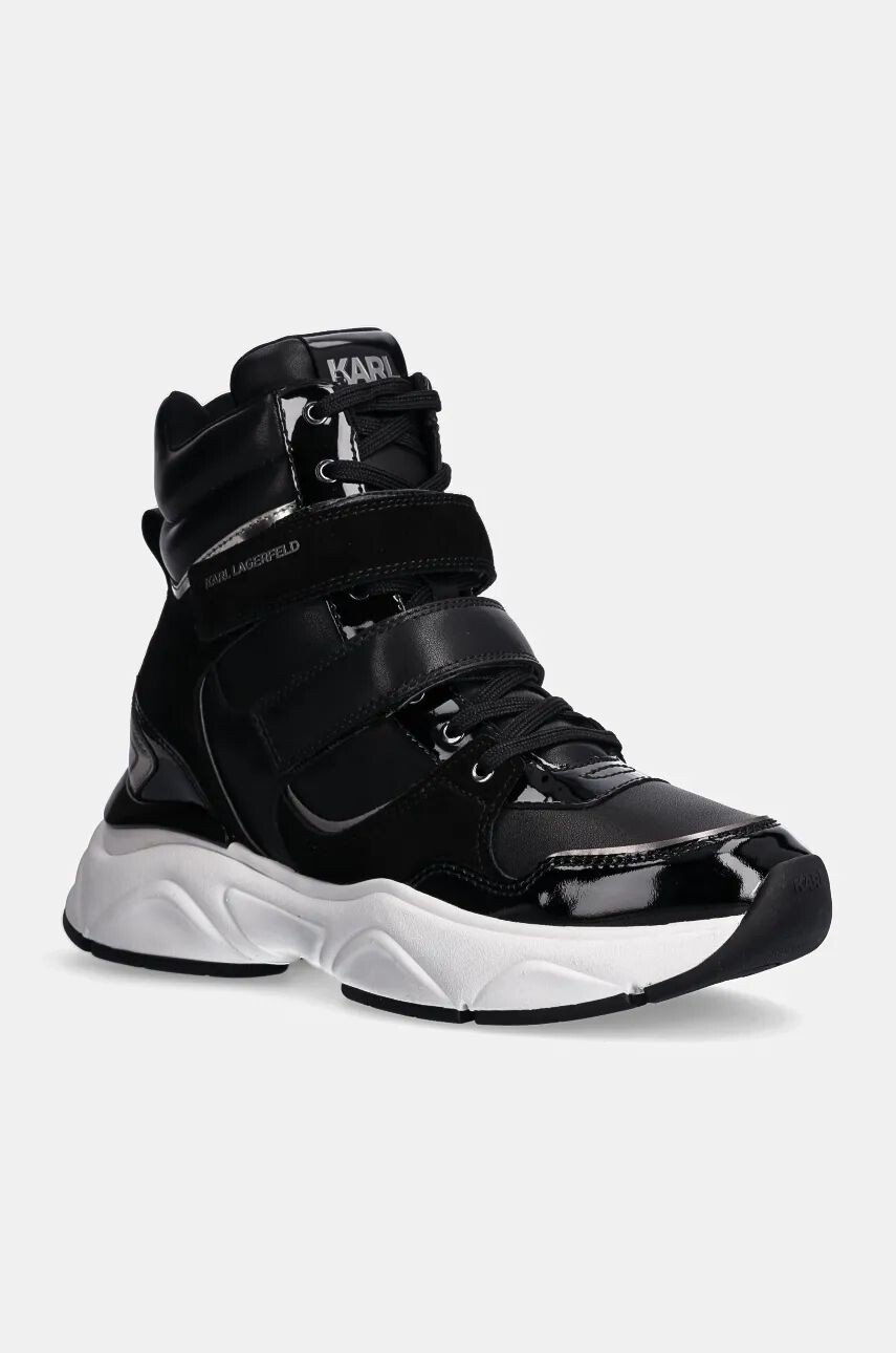 

Karl Lagerfeld Кожаные кроссовки KOMET WEDGE, черный