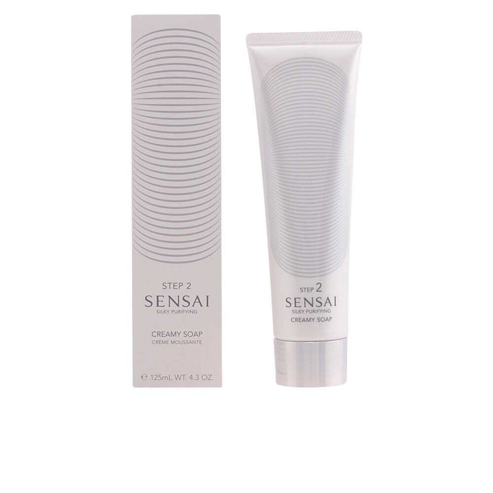 Крем для лица Sensai — Очищающий silky purifying creamy soap, 125 мл — фото 2