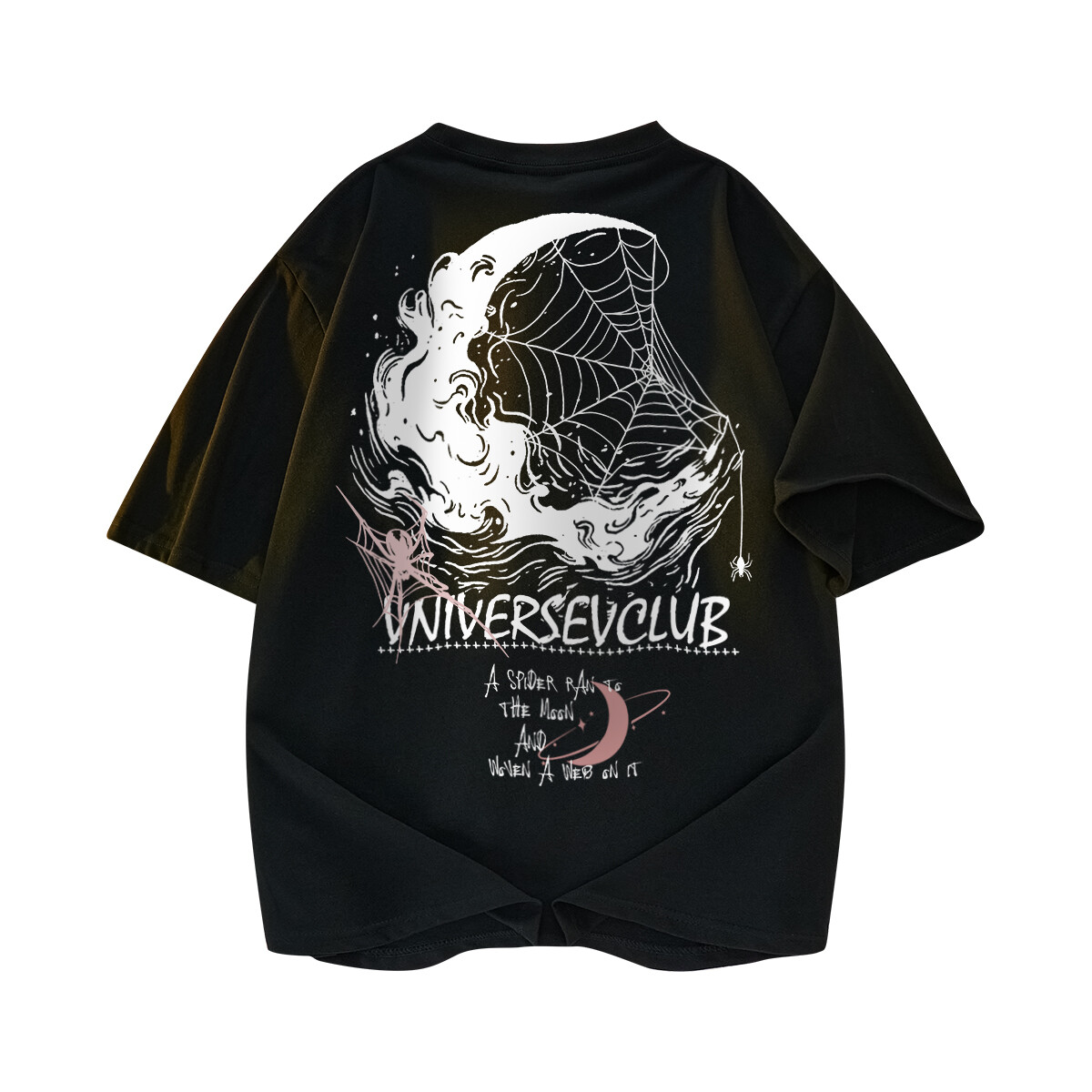 

Футболка унисекс VniVerseVClub, Белый/Розовый