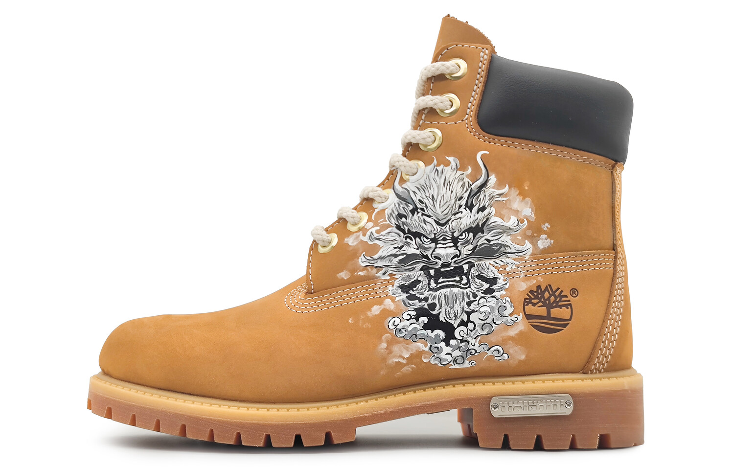 

Ботинки мужские для активного отдыха белые/черные Timberland