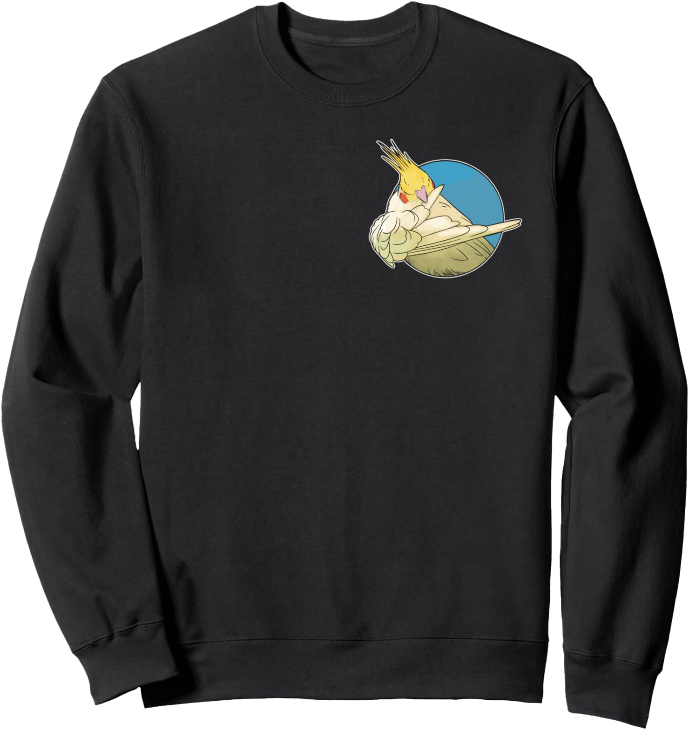 

Забавная толстовка с комиксным изображением корелла для мужчин, женщин и детей Papagei Tierhalter Witzige Lustige Spruche, черный