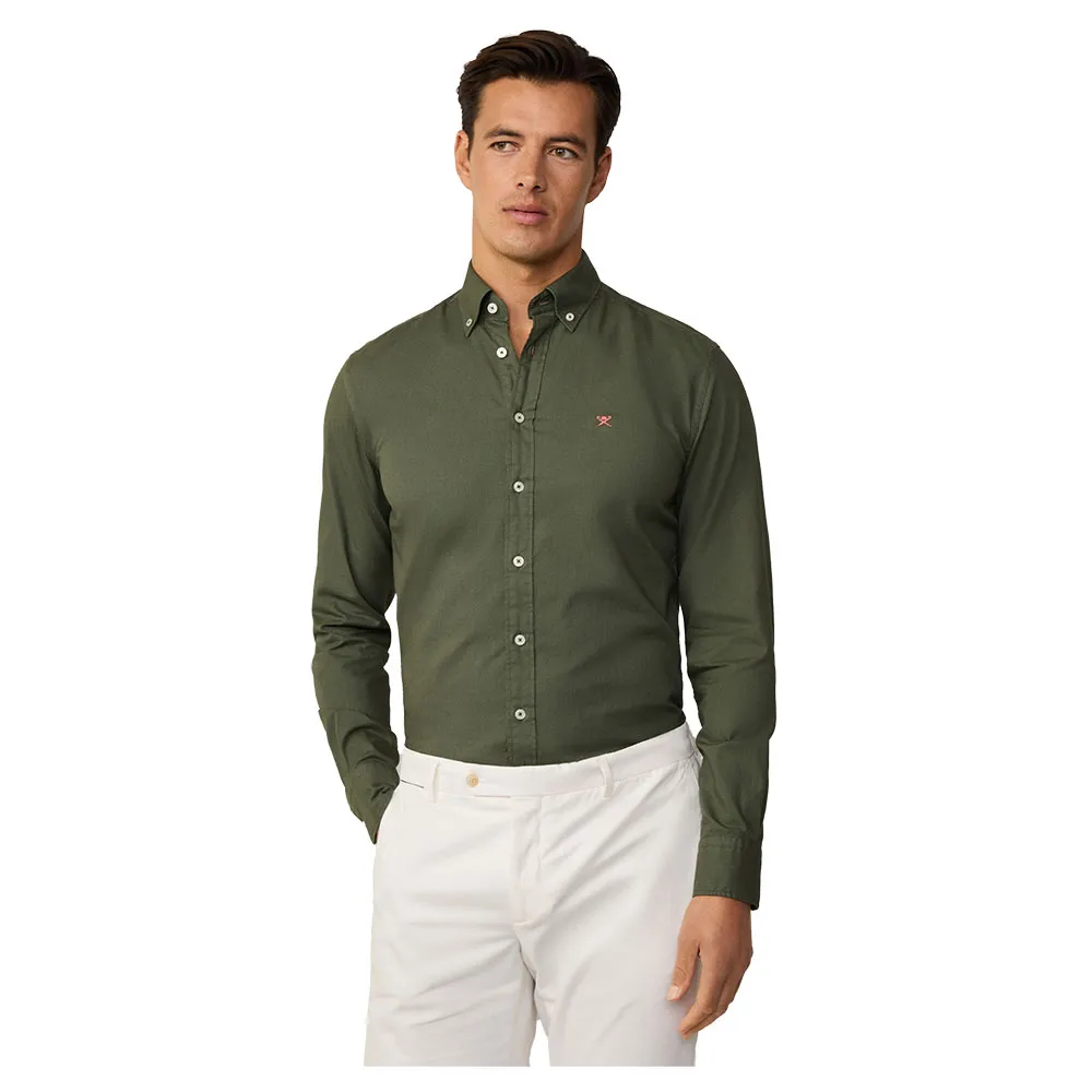 

Рубашка Hackett Ess Gmd Oxford, зеленый
