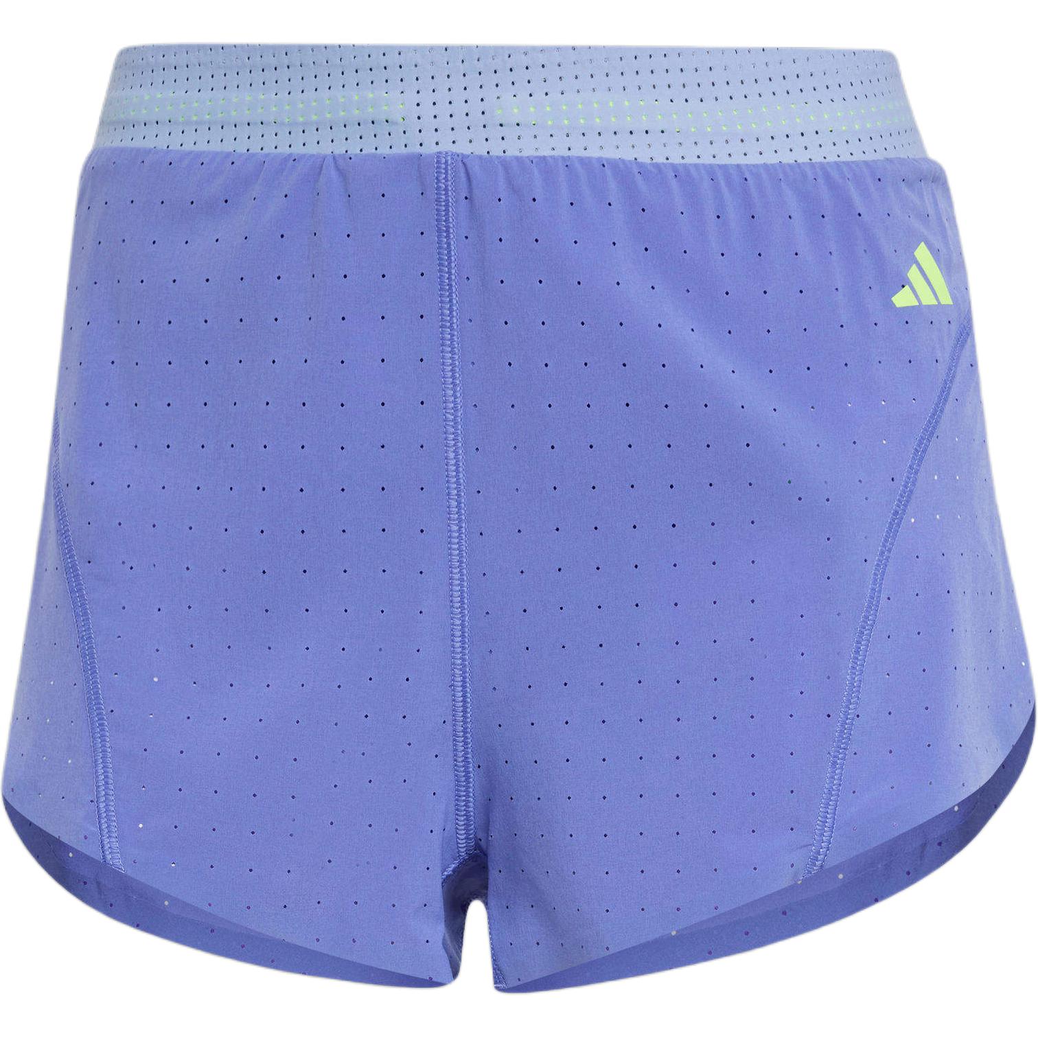 Женские спортивные шорты Adizero фиолетовые Adidas — фото 2