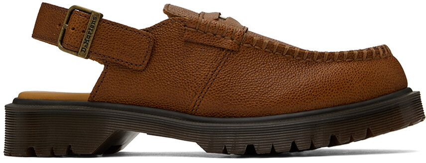 

Светло-коричневые лоферы с пяткой на пятке Penton Dr. Martens, цвет Whiskey Westminster