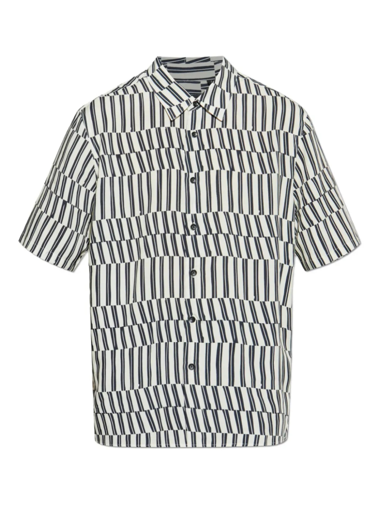 

Полосатая рубашка rag & bone, синий