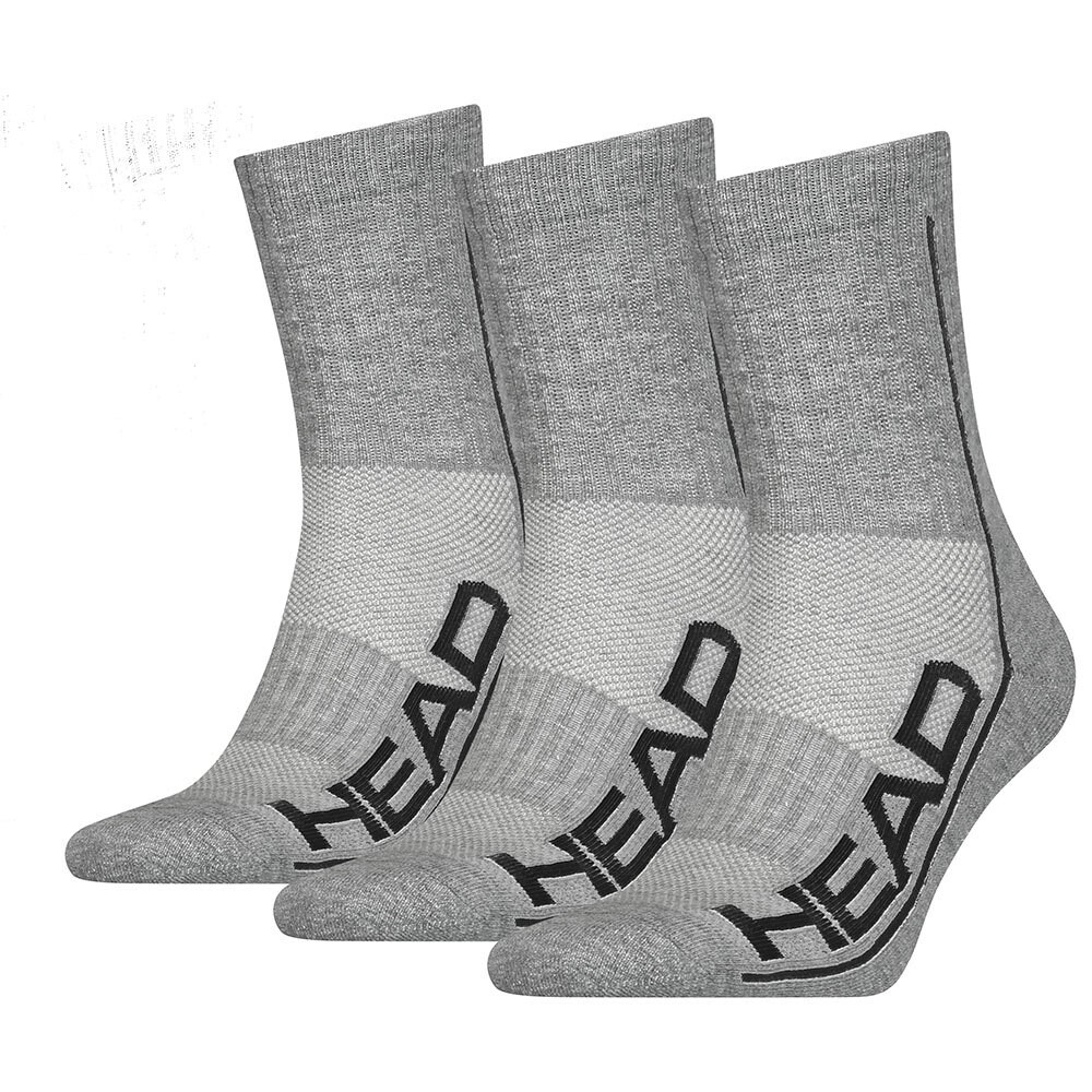 

Носки Head Performance Short Crew Unisex 3 шт, серый
