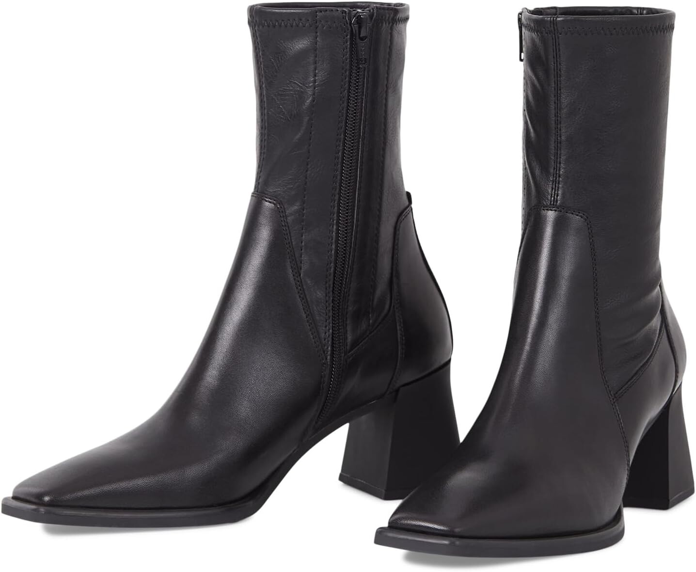 

Сапоги Hedda Leather Short Stretch Bootie Vagabond Shoemakers, черный