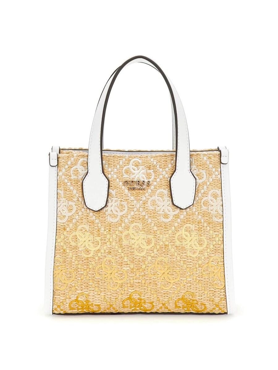 

Сумка GUESS Silvana, цвет Yellow/yellow gold