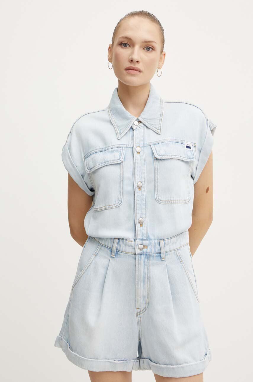 

Джинсовый комбинезон 6L2JJ0280000 JJ0280 DENIM S/JUMPSUIT Miss Sixty, синий
