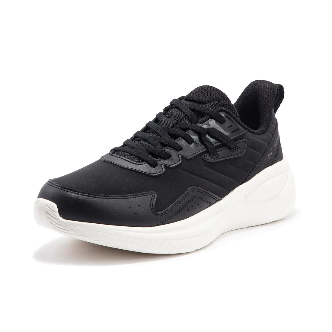 361° Кроссовки Low Top Running Shoes мужские Obsidian Black/Feather White — фото 4