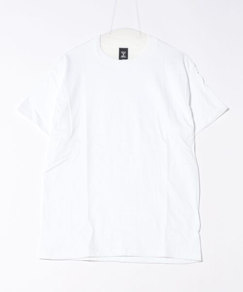 

Футболка с коротким рукавом, плотный хлопок, Plain TopIsm, белый