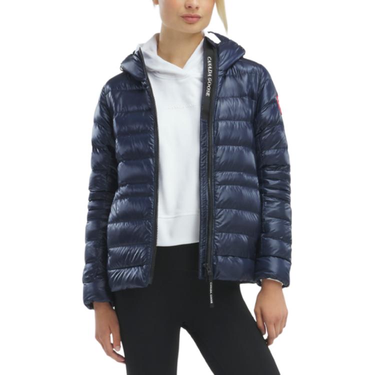 Cypress Series Пуховая Курка Женская Лазурно-Океанская Синяя Canada Goose — фото 3