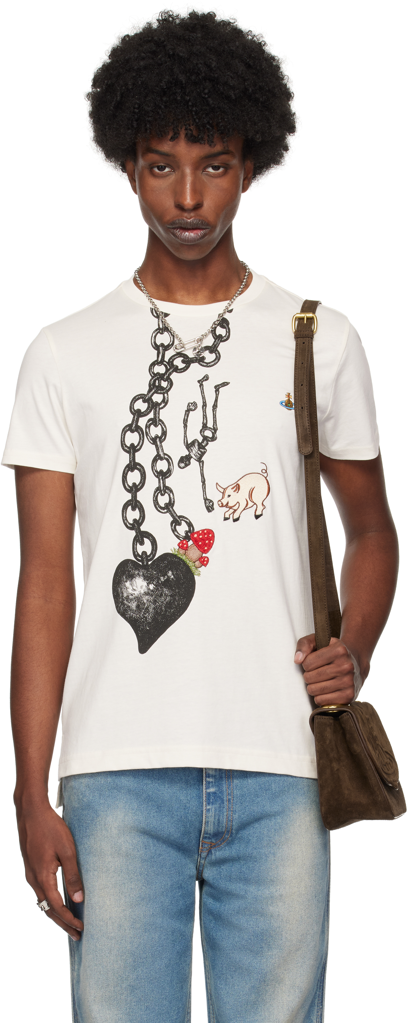 

Футболка Heart Chain Peru Vivienne Westwood