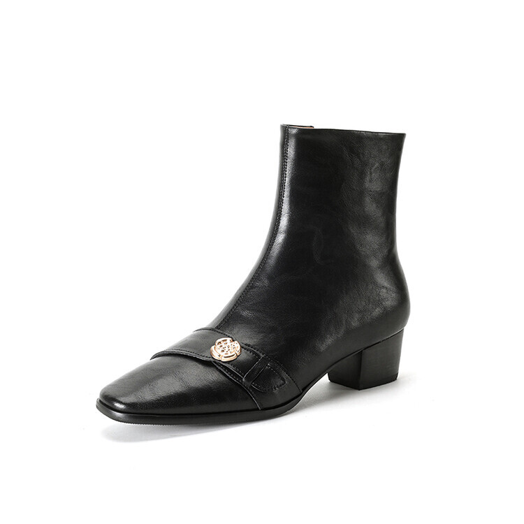 

Ботильоны женские Su Yanjiao, цвет Black Fleece-lined