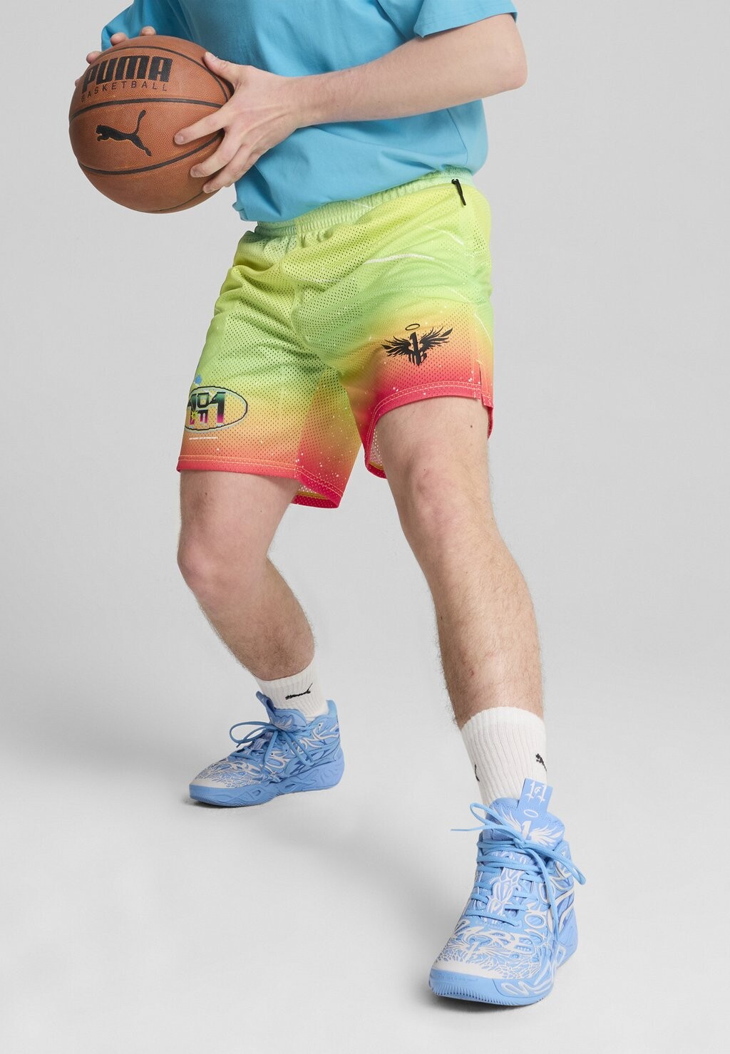 

Шорты MELO LOVE BASKETBALL Puma, желтый