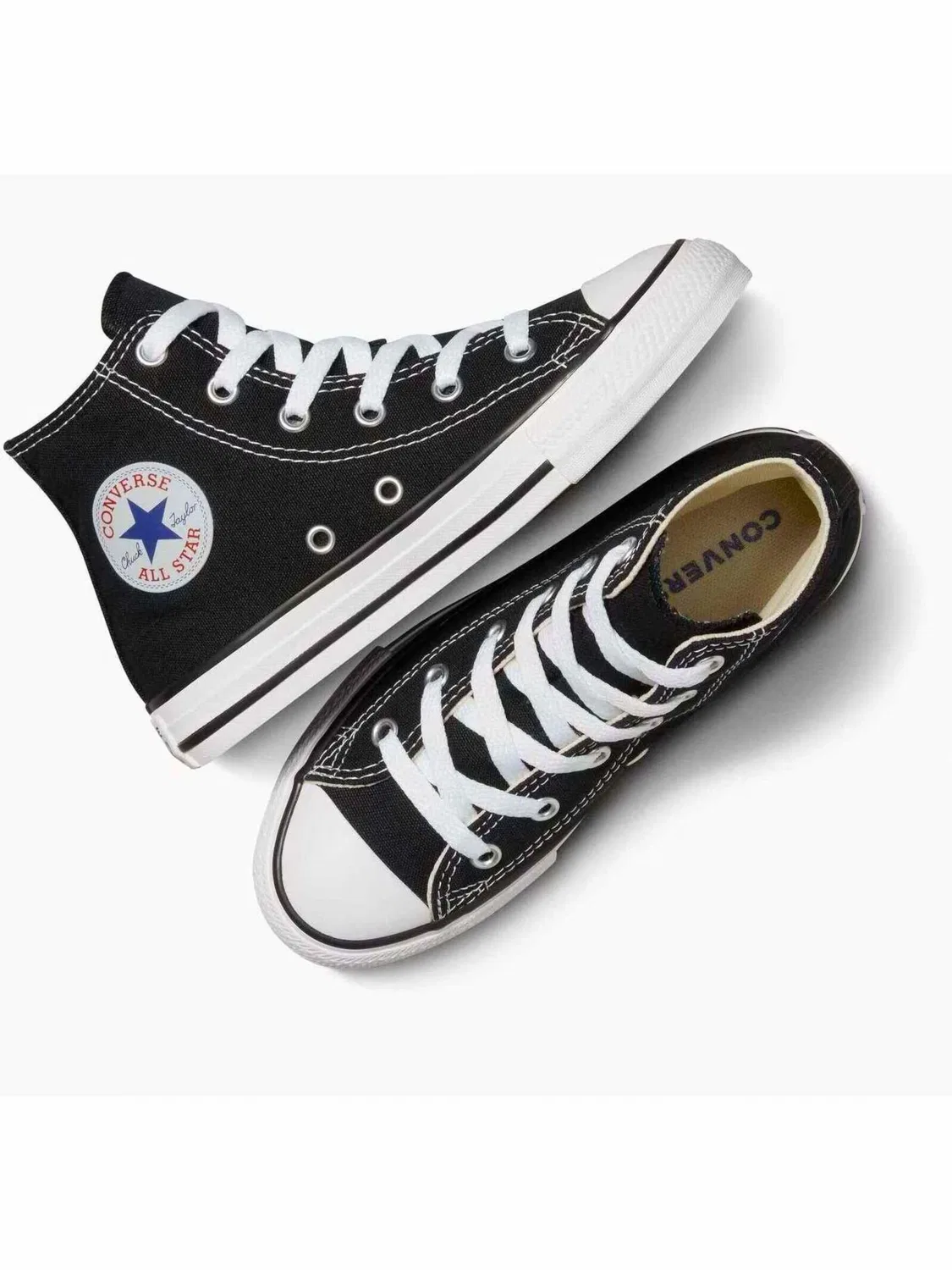 Кроссовки CONVERSE Converse Chuck Taylor All Star Hi черного цвета — фото 2