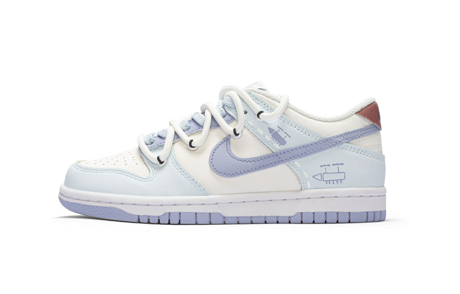 

Женские кроссовки для скейтбординга Nike Dunk, Light Cyan