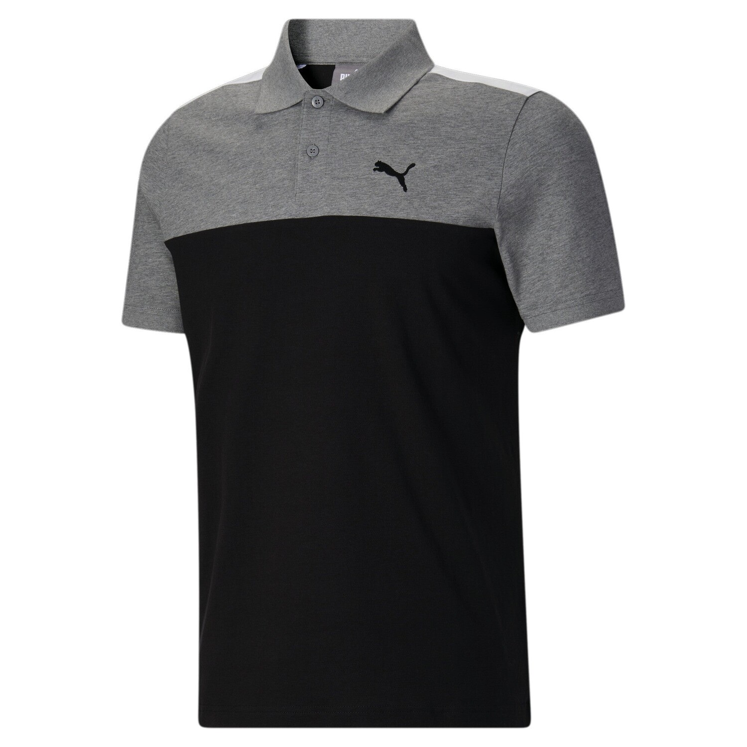 

Мужская рубашка-поло PUMA Essential+ Block, черный