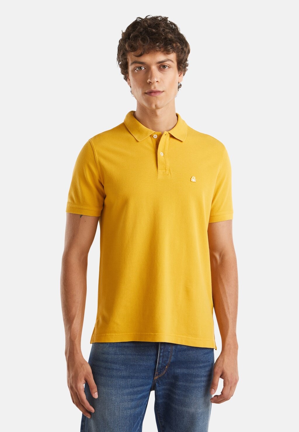 

Рубашка поло REGULAR FIT United Colors of Benetton, желтый