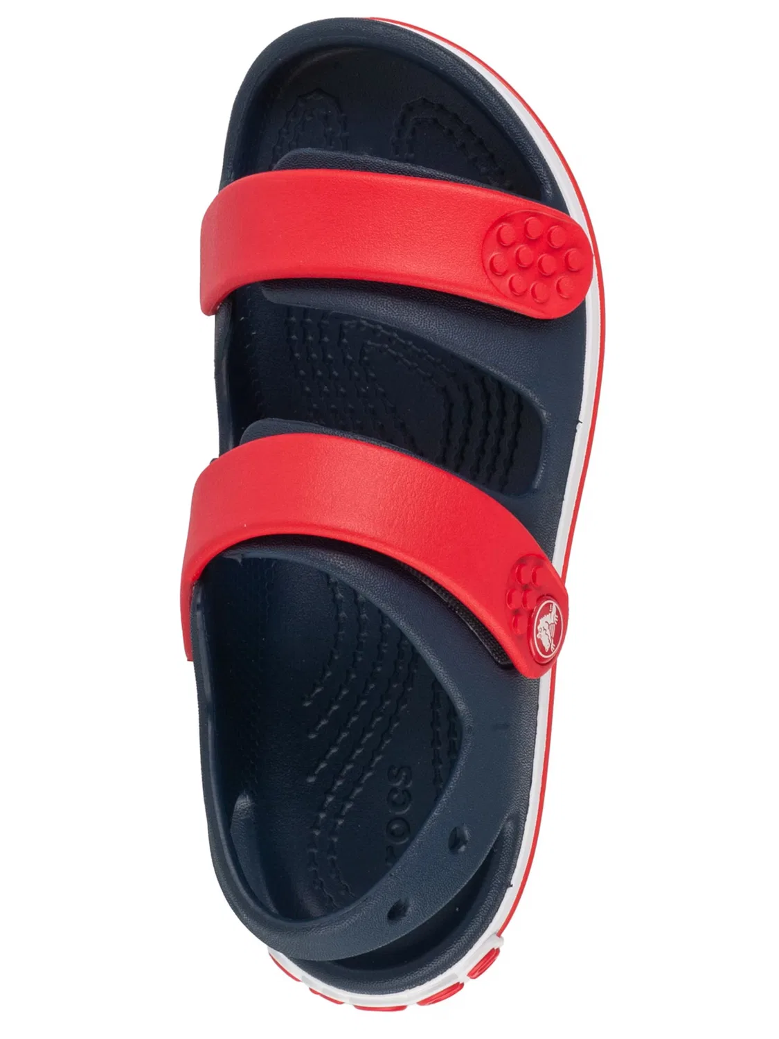 Сандалии Crocs Crocband Cruiser Sandal K темно-синего цвета — фото 4