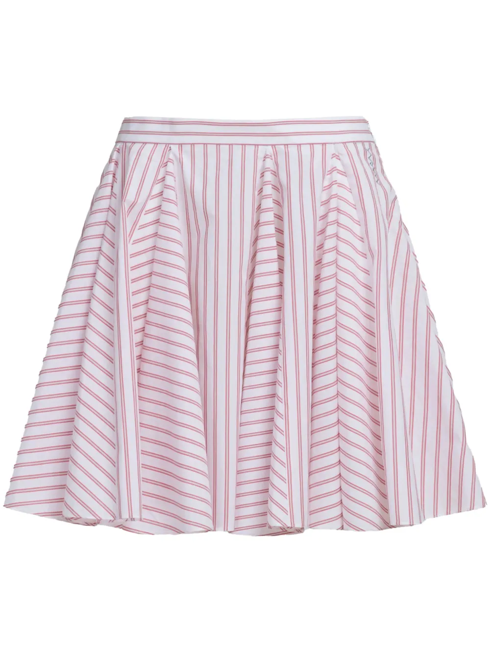 

Юбка мини в полоску Marni, красный
