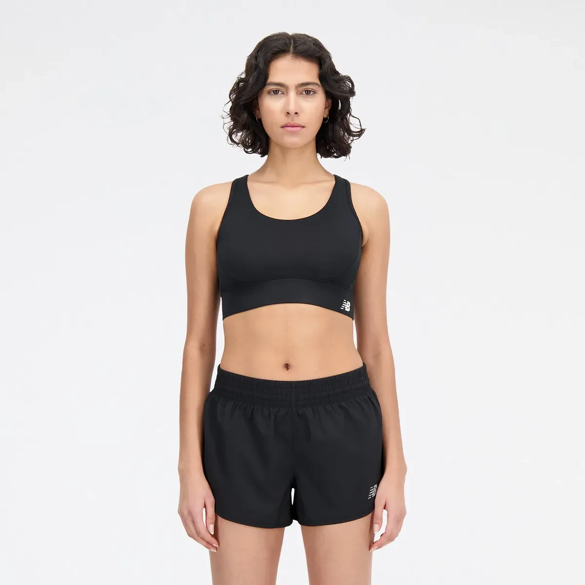 

Спортивный бюстгальтер New Balance "Tech Training Sports Bra", черный