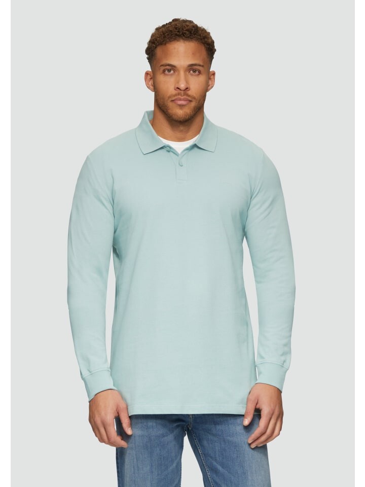 

Футболка s.Oliver Polo-Shirt langarm, зеленый