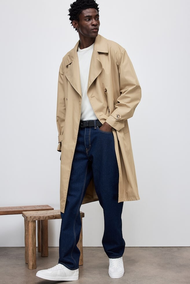 

Свободные джинсы H&M, синий