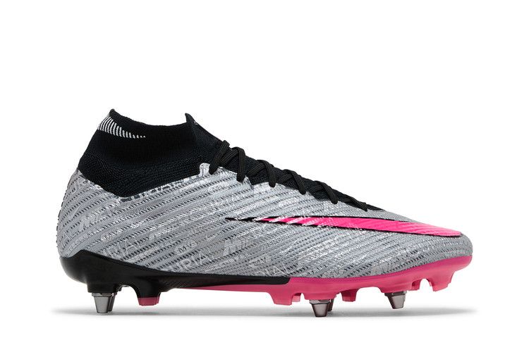 Бутсы Nike Zoom Mercurial Superfly 9 Elite SG Pro '25th Anniversary Pack', серебряный — фото 2