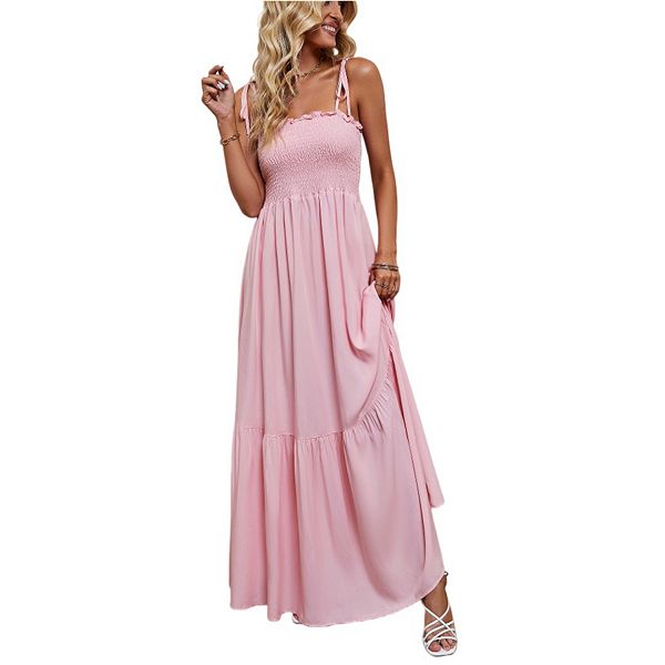 

Женская футболка с коротким рукавом, круглым вырезом и декоративной строчкой Yesfashion, Pink