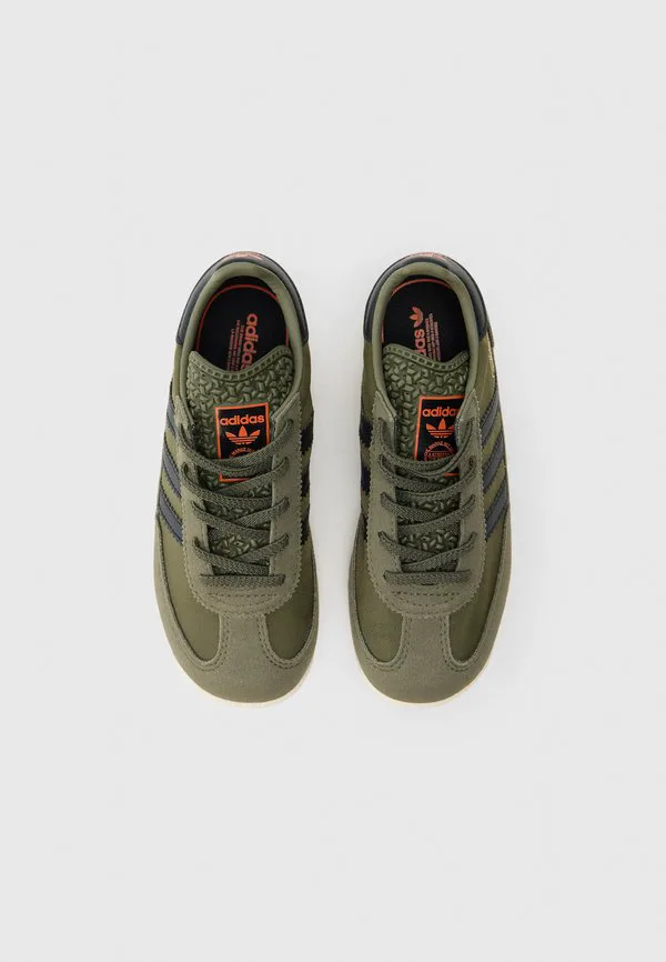 Кроссовки sl 72 Adidas Originals, Olive Strata/Core Black/Pure Orange — фото 4