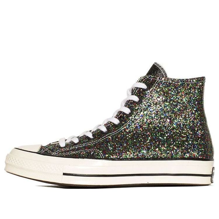 

Кеды Converse JW Anderson x Chuck 70 Hi 'Glitter Pack - Black Multicolor', разноцветный
