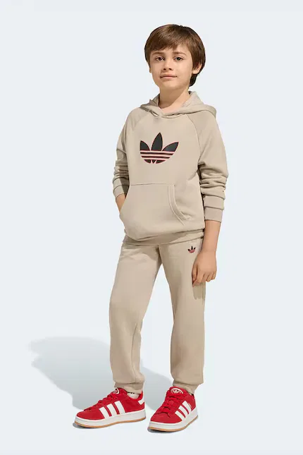 Спортивный костюм детский Adidas Originals, бежевый